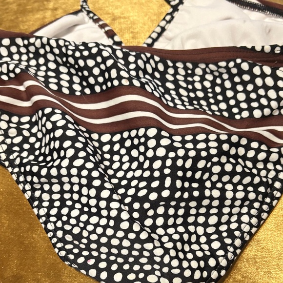 Roxy Black and White Polka Dot Bikini - Picture 5 of 5